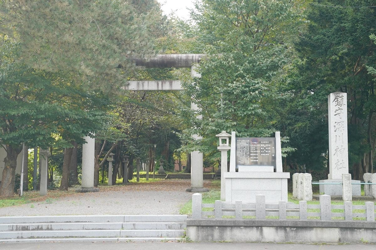 【北海道深川神社】創建於1894年 北海道古老輝岩手水盤 百年歷史深川相馬神社 - 第3張圖 【北海道深川神社】創建於1894年 北海道古老輝岩手水盤 百年歷史深川相馬神社