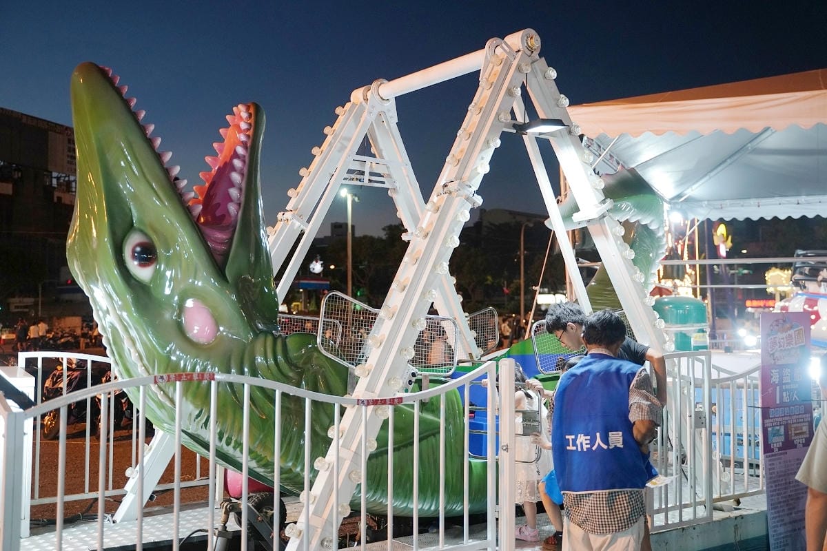 【中壢仁海宮建宮200週年慶典 五朝福醮廟會市集】期間限定每週五六日開市 吃喝玩樂通通都有