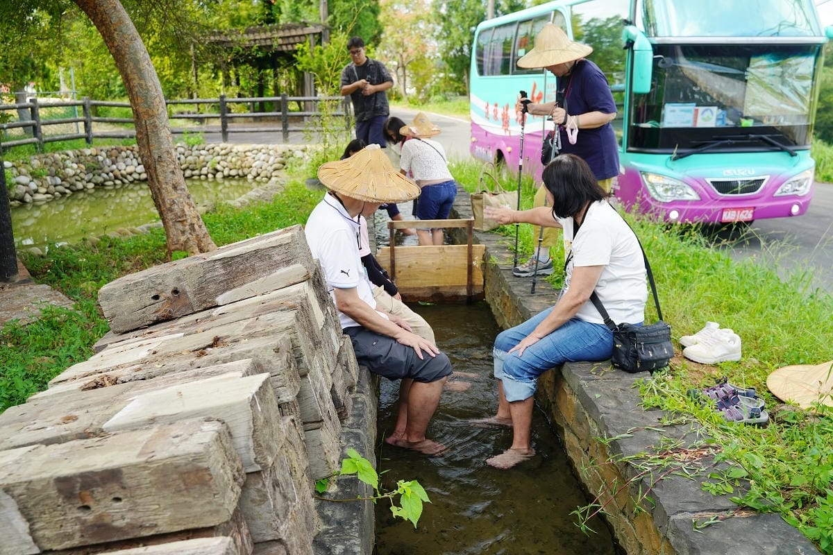【幸福南埔黃金水鄉】金牌農村競賽「金牌農村」殊榮 先人智慧百年陳屋水車 灌溉水圳朔溪體驗
