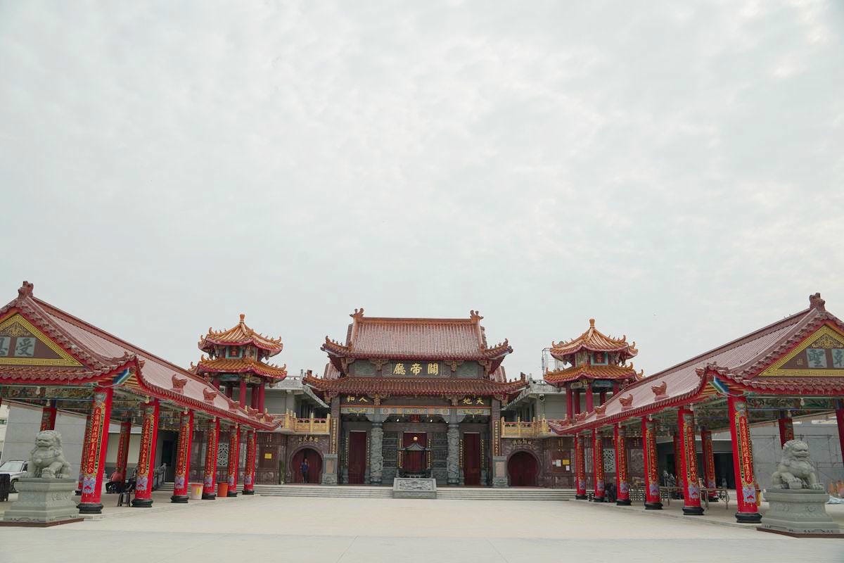 【白河馬稠後關帝廳】創始於1661年清朝順治年間 主祀關聖帝君香火鼎盛 台南白河草店景點