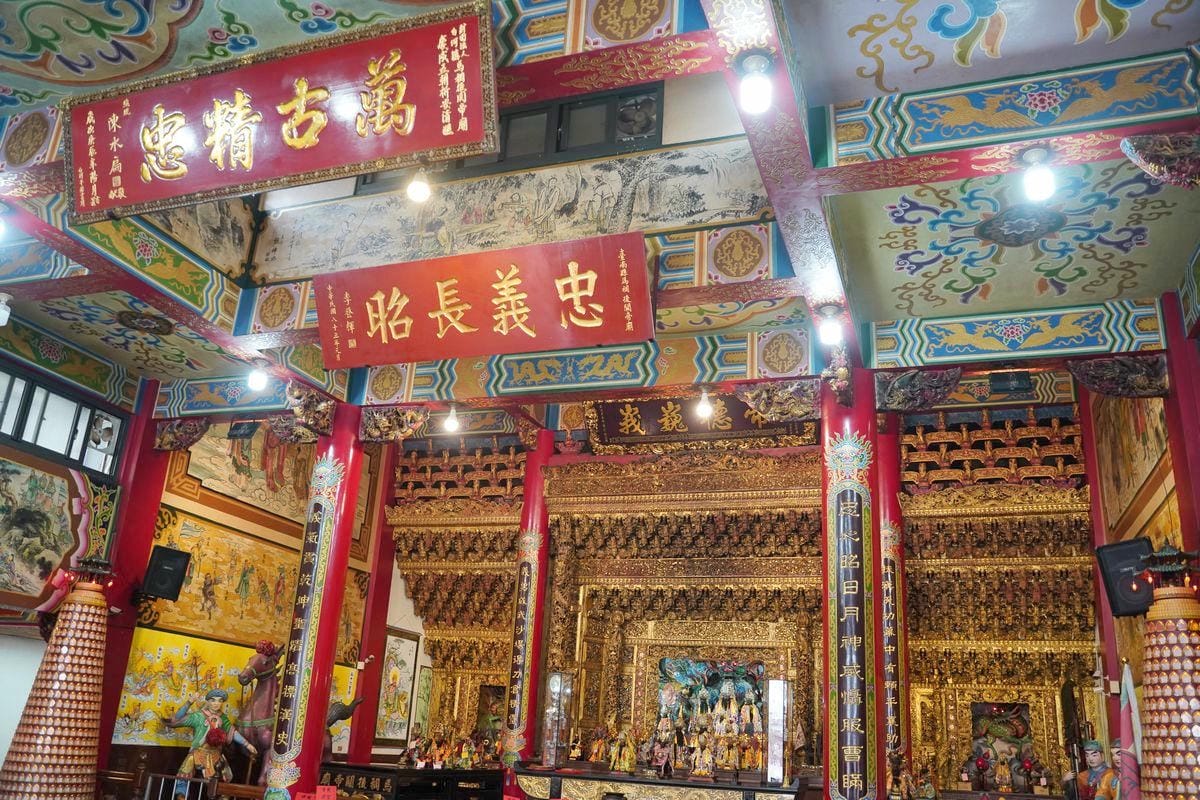 【白河馬稠後關帝廳】創始於1661年清朝順治年間 主祀關聖帝君香火鼎盛 台南白河草店景點