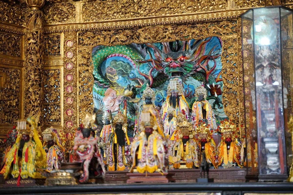 【白河馬稠後關帝廳】創始於1661年清朝順治年間 主祀關聖帝君香火鼎盛 台南白河草店景點