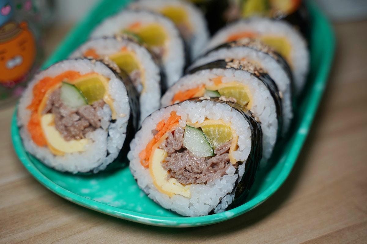 【親咕飯捲chingu kimbap】宜蘭蘇澳百年老屋韓式飯捲 現點現包正統韓國風味