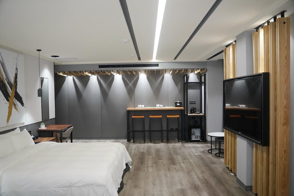 【IF Motel商務汽旅】桃園藝文特區汽車旅館 全新房型頂級按摩椅 超豐富自助早餐吃到飽
