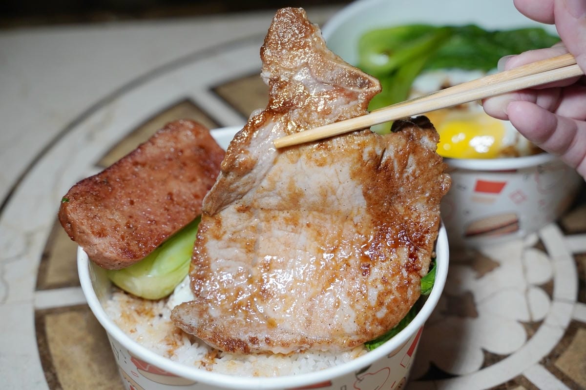 【內壢元朗茶餐廳】八九美食廣場外帶專門店 美味必點豬扒餐肉蛋飯/叉燒蛋飯/凍鴛鴦/菠蘿油