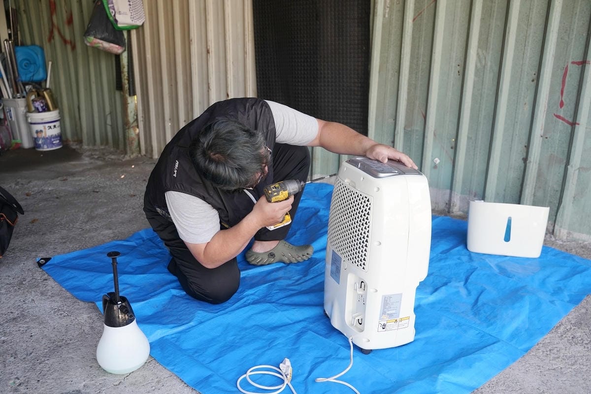 【泡泡龍居家清潔】專人到府服務除濕機清洗 到府家電清洗專業 除濕機保養深層清潔更健康