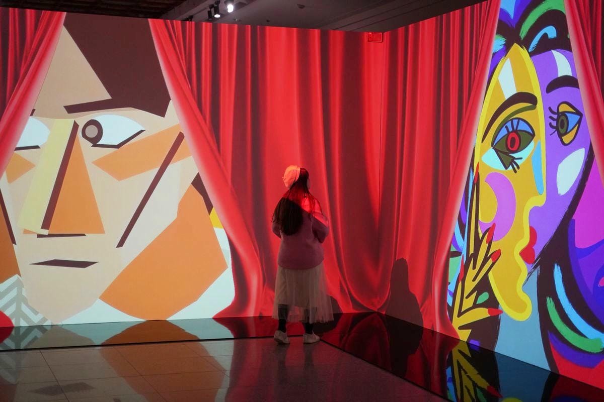 【永恆畢卡索光影藝術展：藝術、繆思與知己】全台首次畢卡索沉浸式光影體驗 七大展區亮點大公開