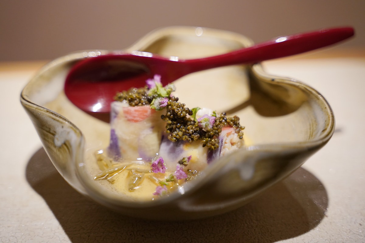 【鮨荻 sushi ogi】台北中山區無菜單料理推薦 台北條通商務聚餐/約會吃飯首選 你絕對沒吃過一次吃將近30道菜的OMAKASE！