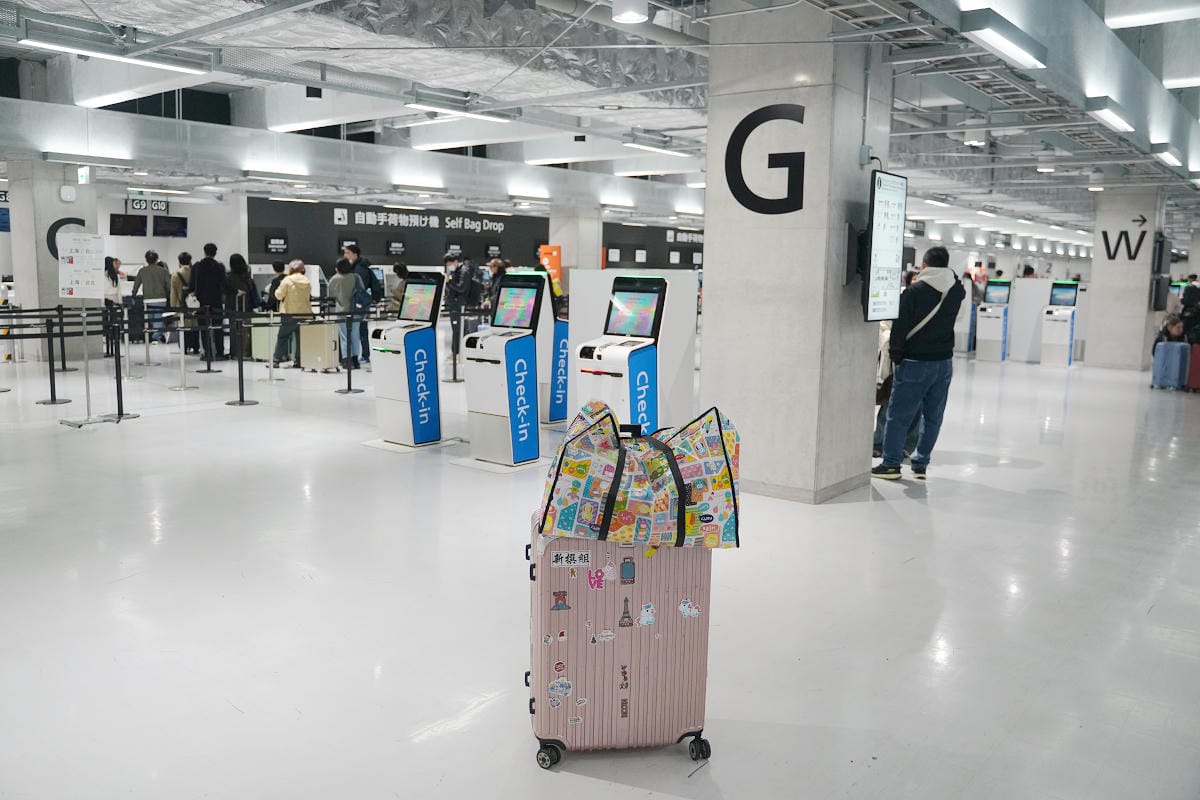 【捷星日本航空GK17航班搭乘心得分享】成田國際機場飛高雄國際機場 自動報到託運超方便