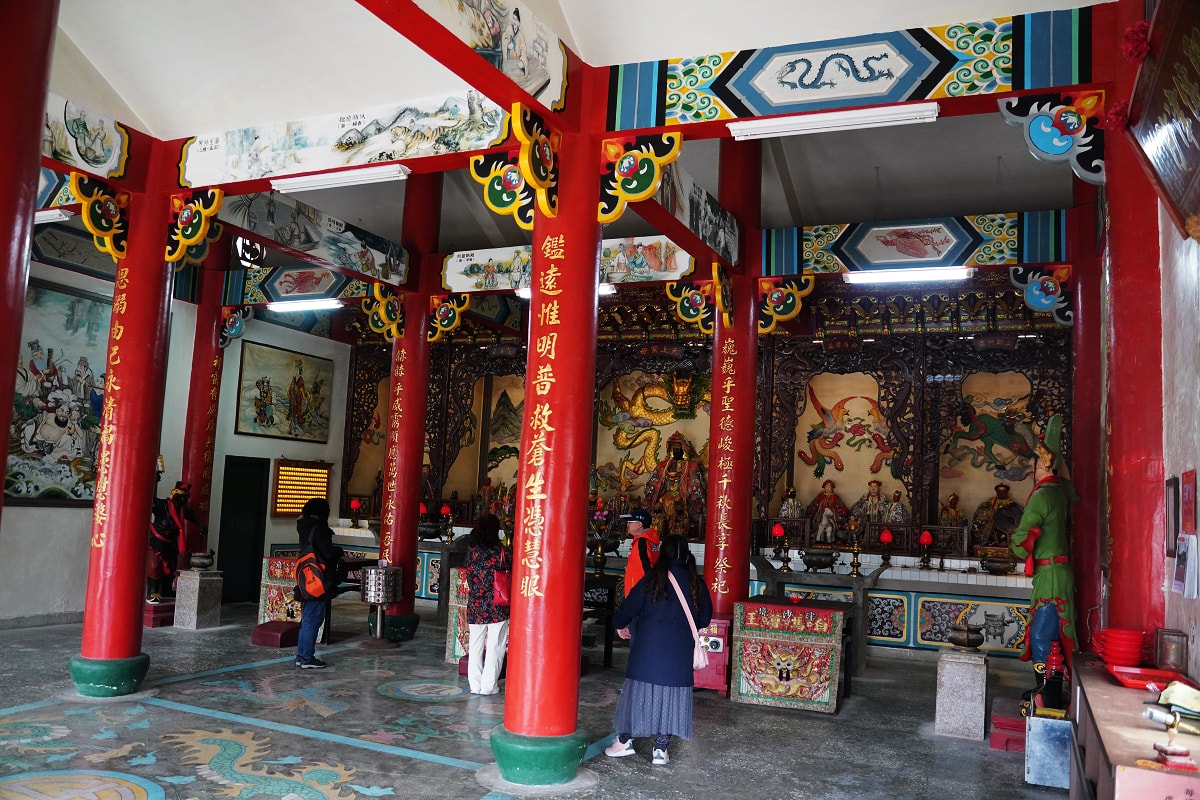 【津沙境天后宮】南竿三大天后宮之一 馬祖唯一「黑面媽祖」歷史文物清道光乙巳年蒲月重造碑