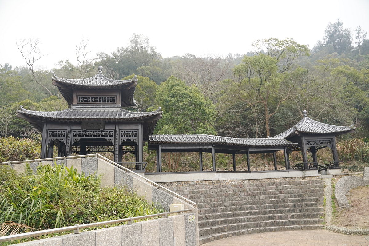 【勝天公園】馬祖南竿免費景點推薦 宋庭園風格唐式亭閣「勝天亭」馬祖超人氣賞櫻景點