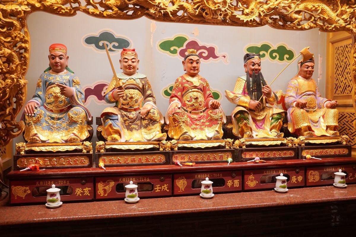 【桃園慈護宮】創建於清康熙42年桃園媽 天上聖母/文昌帝君/月老星君/註生娘娘/財神爺