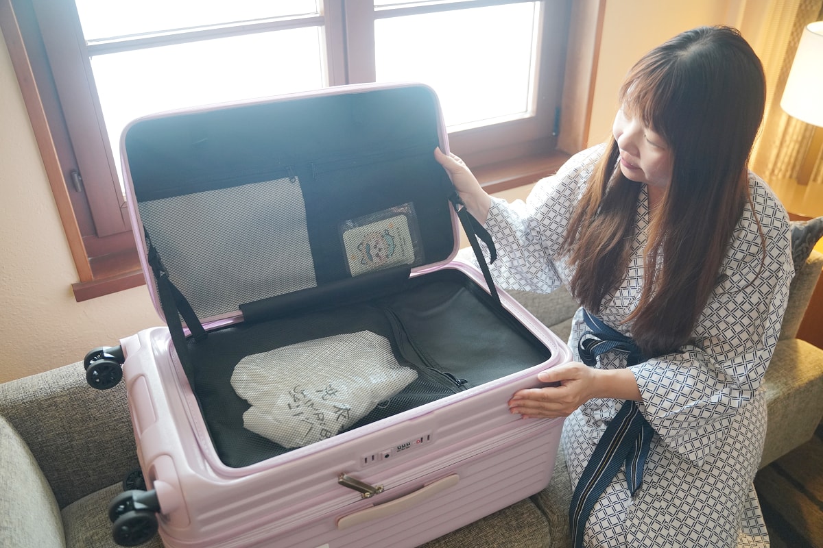 【東京職人前開式行李箱】極輕量化箱體設計出國旅行不怕過重 100%空間利用率採買小家電超方便