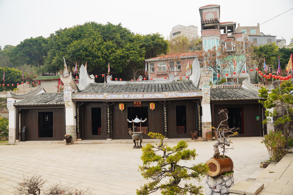 【金板境天后宮】百年歷史馬祖南竿媽祖廟 唯一少女媽祖泥塑神像 閩東封火山牆古色古香廟宇建築