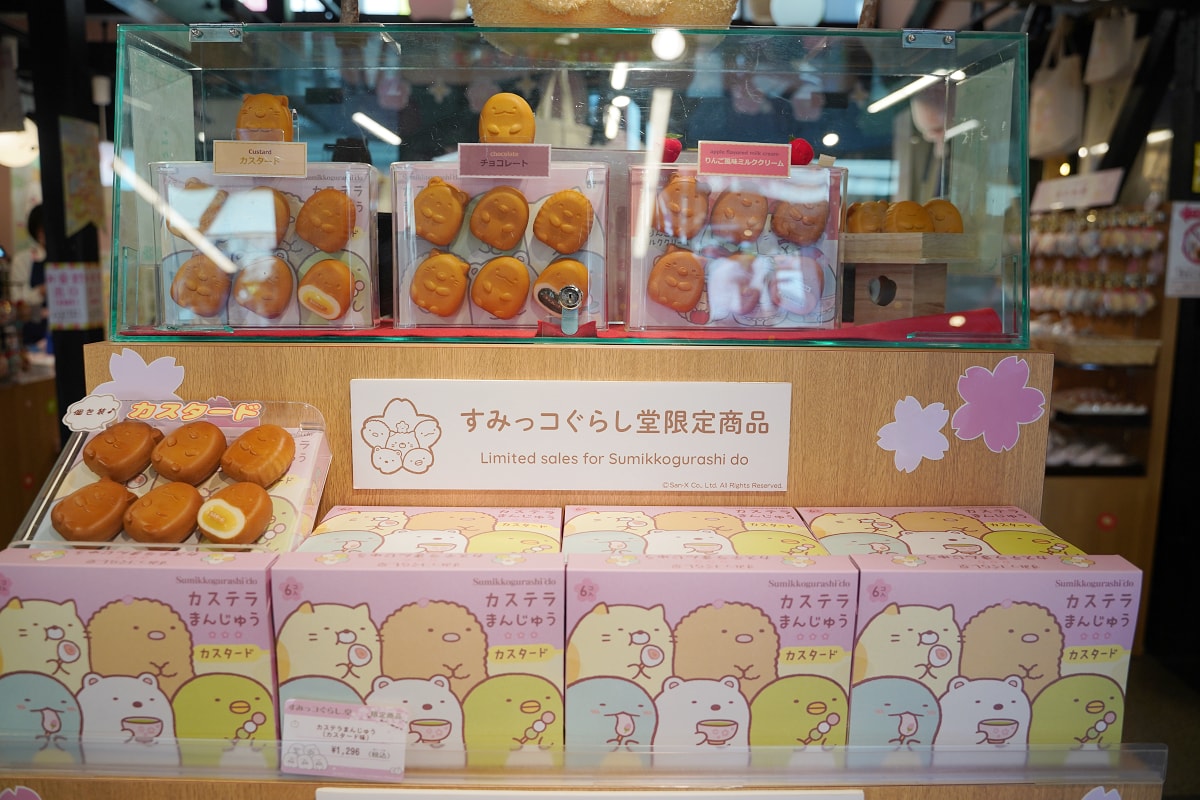 【すみっコぐらし堂 善光寺仲見世通り店】櫻花×角落小夥伴主題專賣店 限定周邊信州蘋果絨毛玩偶