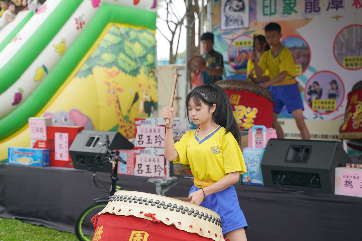 【印象龍潭 親子同樂繪】龍潭免費親子市集/發揮創意畫畫拿獎金/大型充氣城堡 龍潭國際青年商會