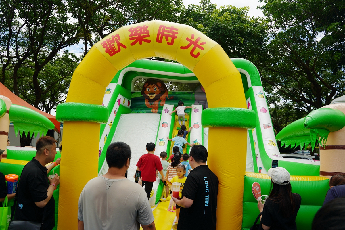 【印象龍潭 親子同樂繪】龍潭免費親子市集/發揮創意畫畫拿獎金/大型充氣城堡 龍潭國際青年商會