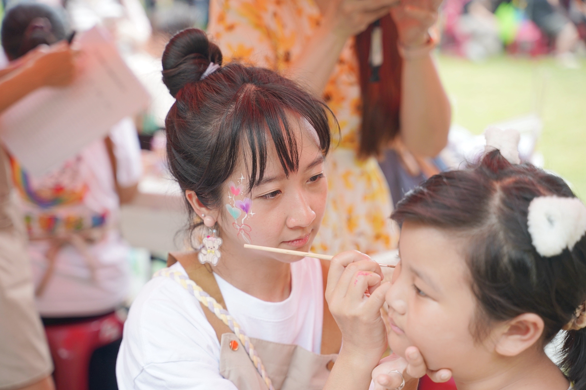 【印象龍潭 親子同樂繪】龍潭免費親子市集/發揮創意畫畫拿獎金/大型充氣城堡 龍潭國際青年商會