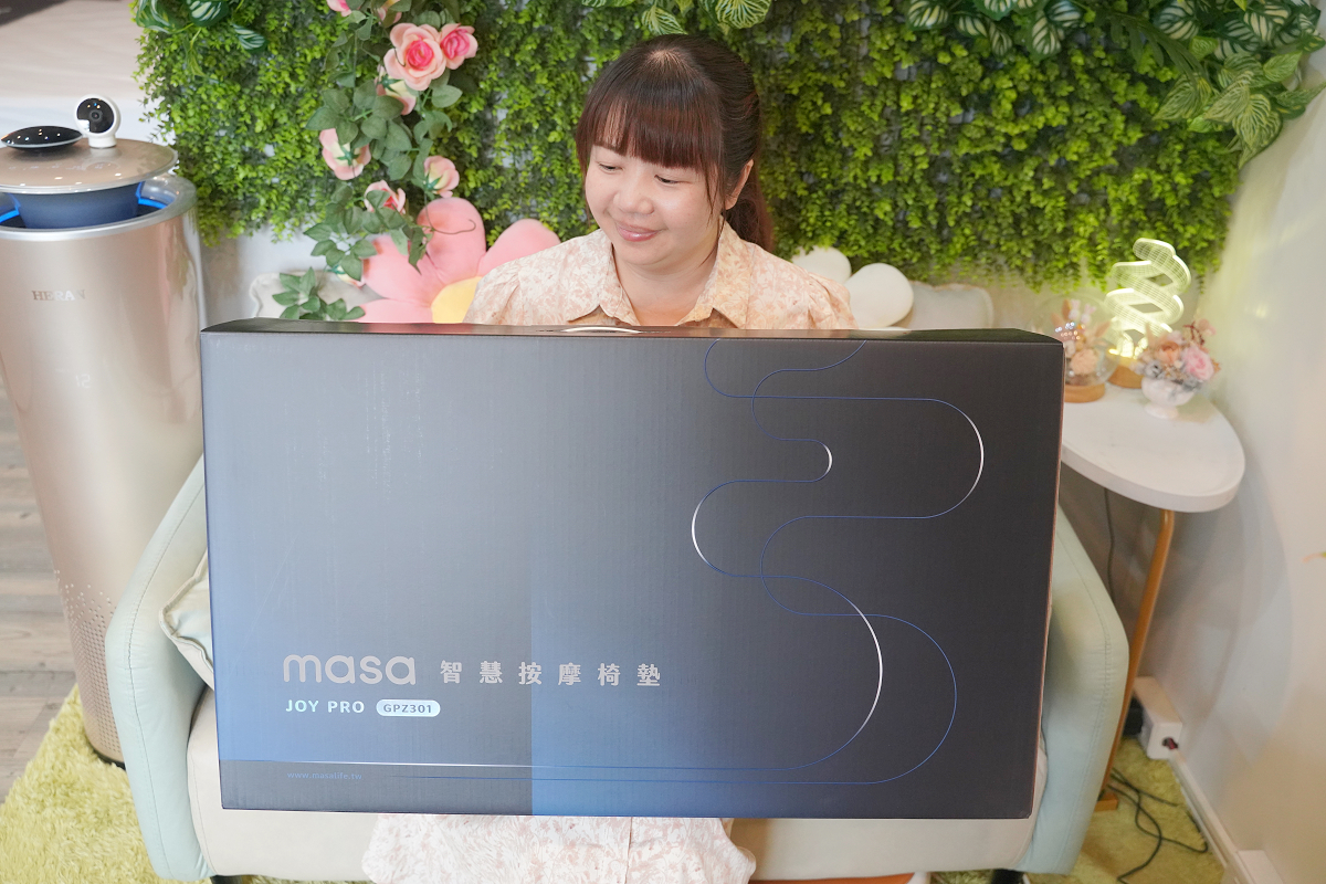 【masa JOY PRO 智慧按摩椅墊】世界唯一搖桿控制按摩椅墊 台美日中四國專利超強按摩力道