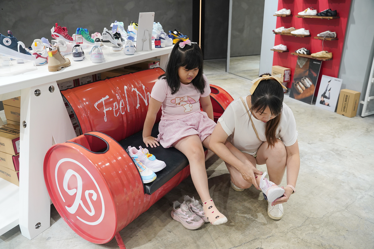 【哈林運動秀泰生活樹林店】300坪全新概念旗艦店盛大開幕 獨家總代理傳奇潮鞋首發登場