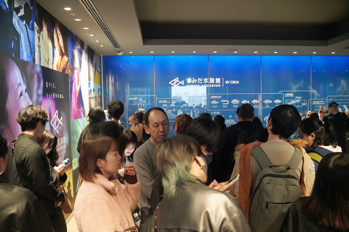 【墨田水族館】東京親子室內景點推薦 東京晴空塔都市型水族館 日本規模最大開放式水槽+網美景點