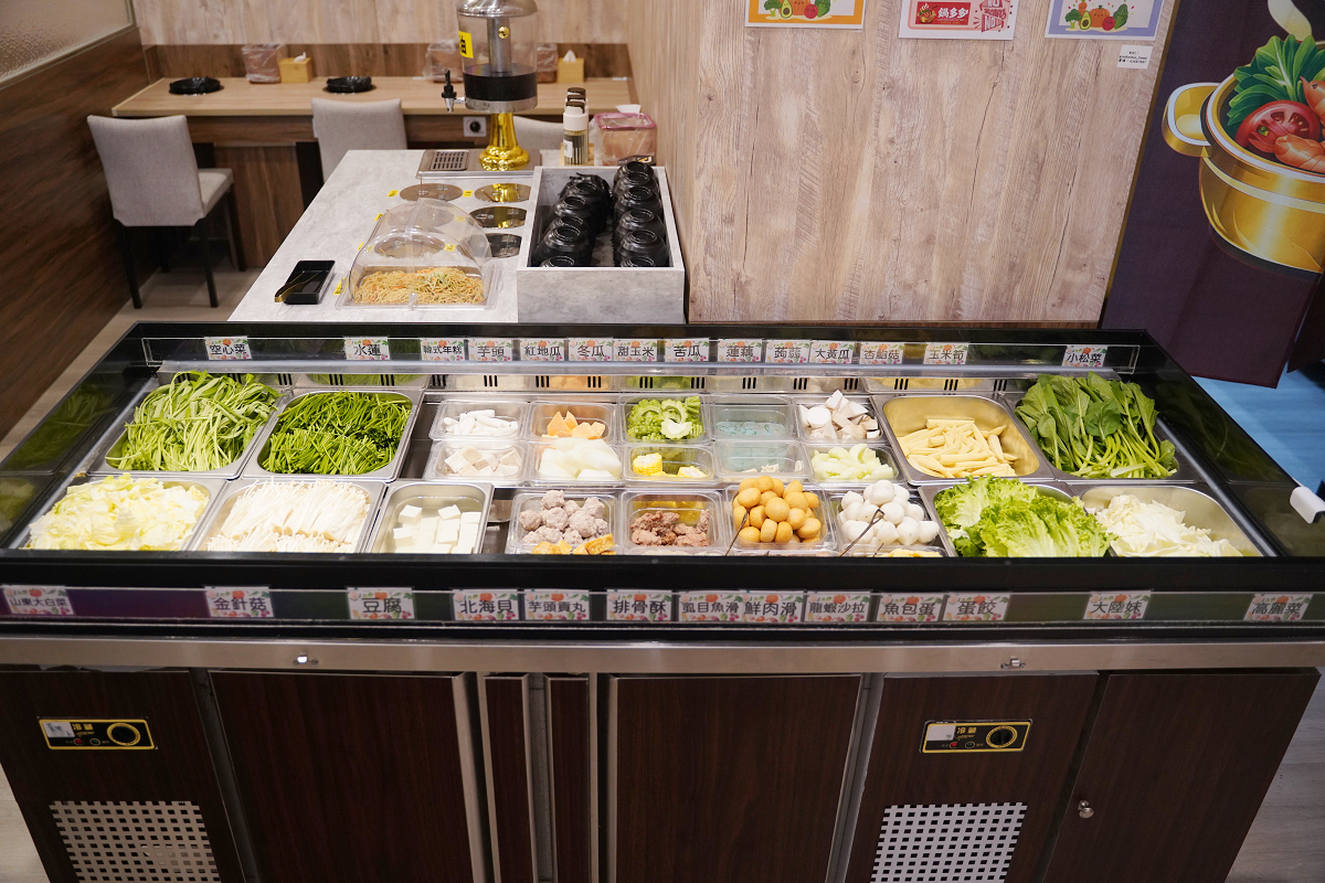 【鍋多多八德興豐店】桃園八德小火鍋推薦 豐富自助吧吃到飽 下午茶/宵夜時段海鮮/肉品買一送一